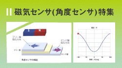 アルプスアルパインの磁気センサ(角度センサ)特集