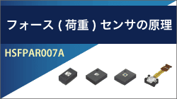 アルプスアルパインのフォース(荷重)センサの原理