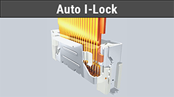 IRISOのAuto I-Lock構造