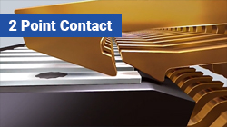 IRISOの2点接点構造