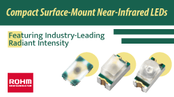 ROHM Compact Surface-Mount Near-Infrared LEDs