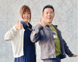 安達裕氏、山田光枝氏