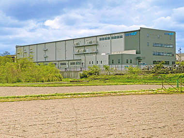 新物流センターの全体像写真